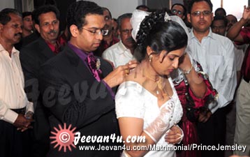 Prince Jemsily Wedding Photos Cherthala Kerala